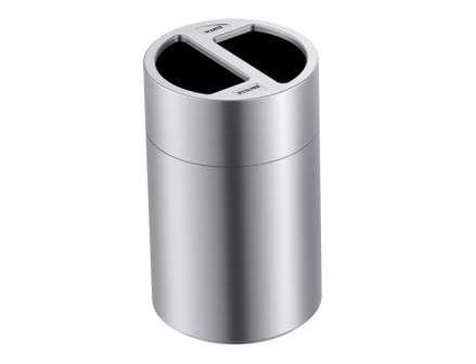 Design recycling afvalbak 120L. (2x60L.)