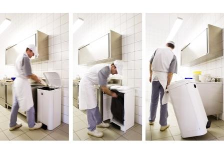 Step-On Best afvalbak, 100L.