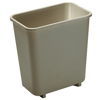 Rechthoekige afvalbak 7,7L