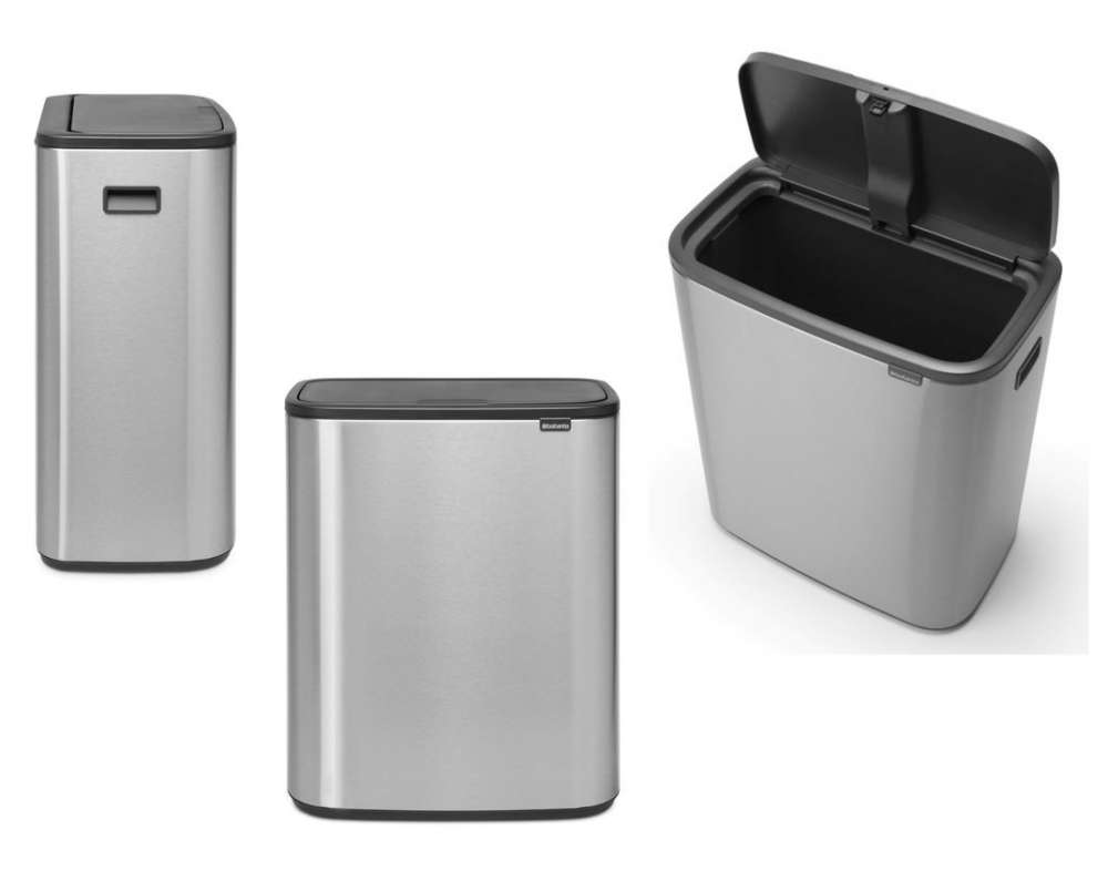 Afvalbak Touch bin BO, 60L.