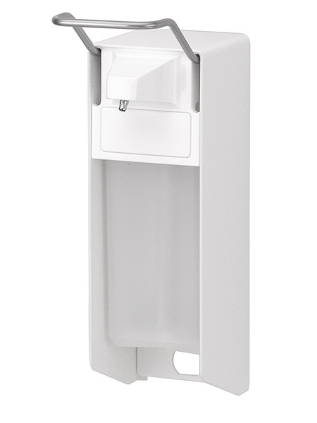500ml, aluminium wit met lange beugel