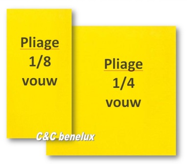 Tafelservetten Geel 24cm, 33cm en 40cm