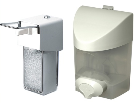 Zeepdispensers allerlei