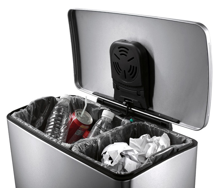 Recycling pedaalemmer 46L. (18+28L)