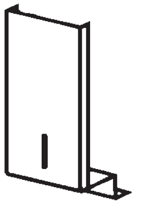 Ingo-man Classic afsluitplaat 1000ml, RVS