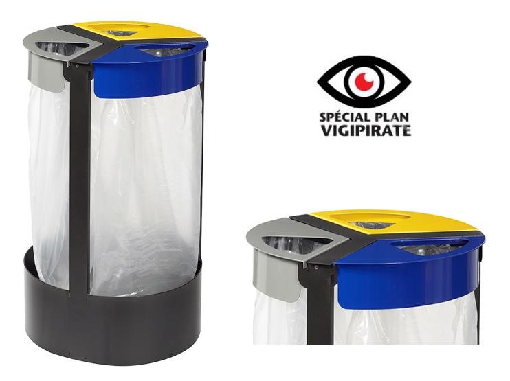 Zakhouder op voet 135L. (3x45L.)