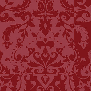 Decosoft servetten Victorian Bordeaux 40cm