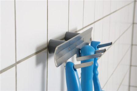 Vikan ophangsysteem RVS, 4 haken