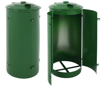 Afvalzakhouder 120L.