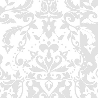 DecoSoft servetten Victorian Wit 40cm