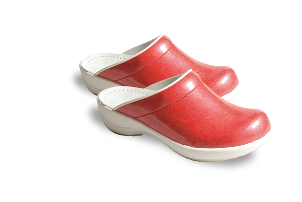 Sanita klompen koraalrood (37-38)