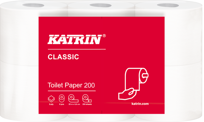 Toiletpapier Katrin 200