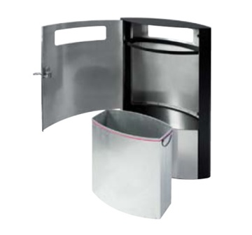 Buitenafvalbak Profiline Outdoor 35L.