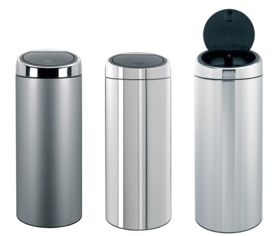 Touch bin Brabantia 30L.