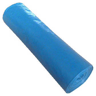 Afvalzakken 50x65cm, LDPE 50, blauw