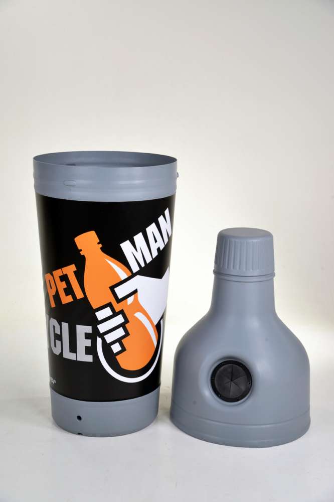 Afvalbak Fles 210L.