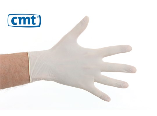 Latex handschoenen Wit