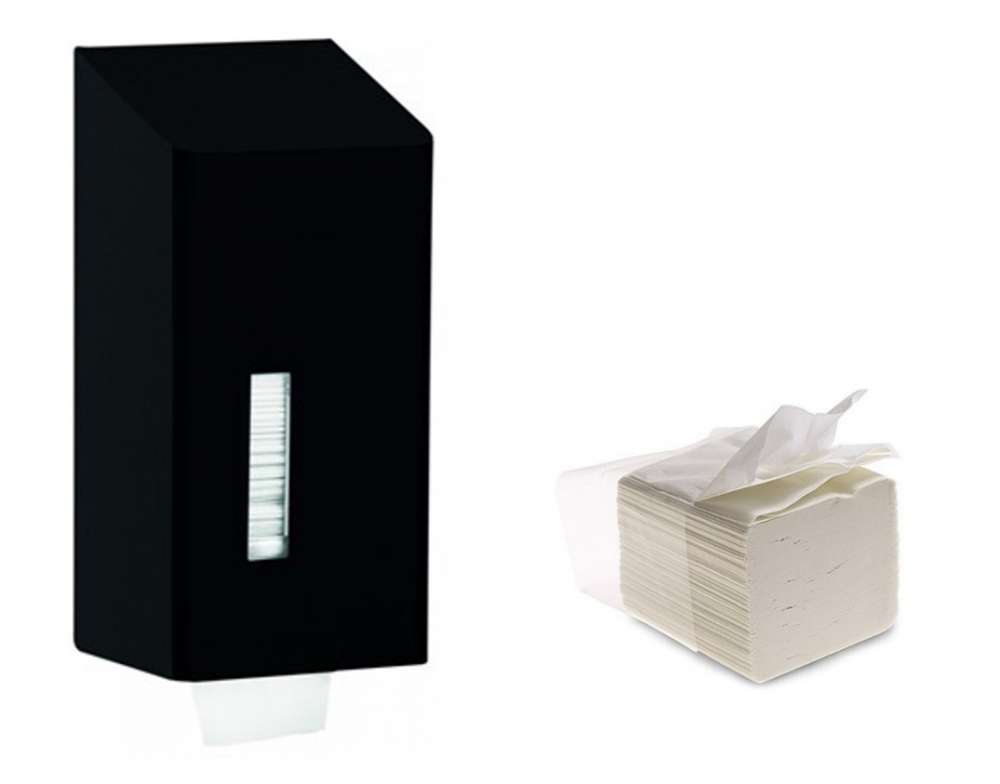 Santral Black - BUU1 Toiletrolhouder