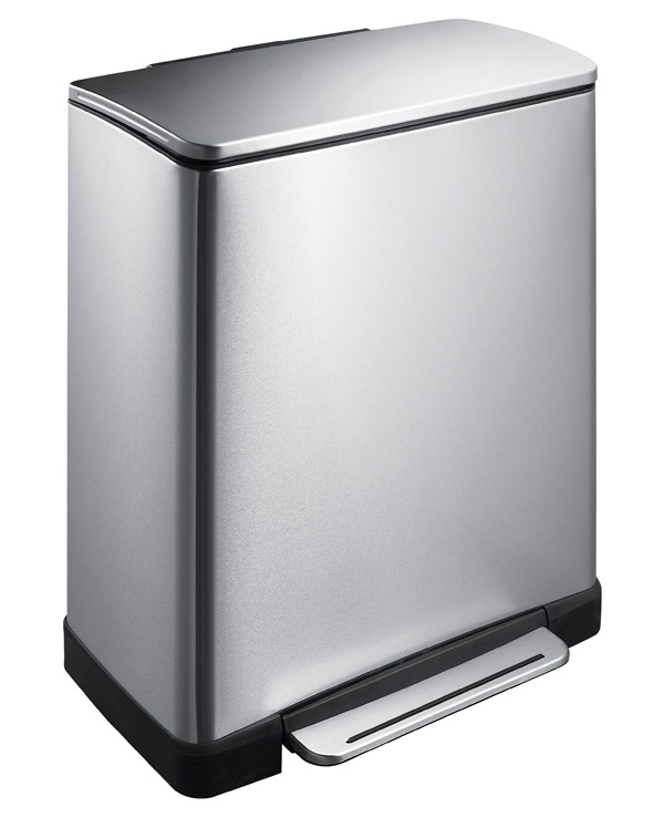 Recycling pedaalemmer 46L. (18+28L)