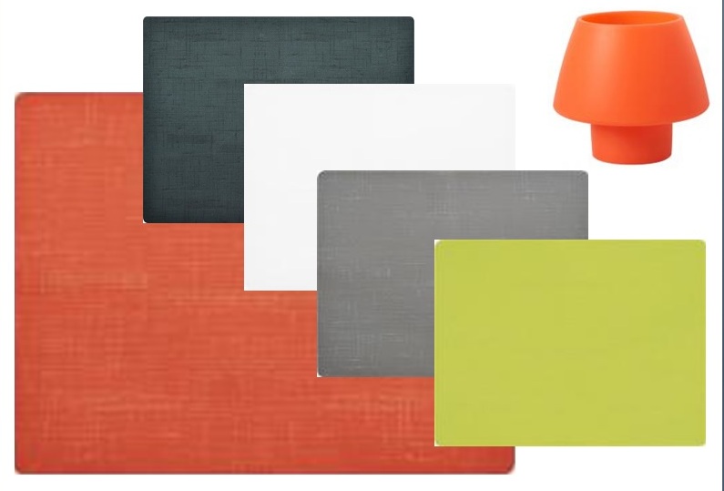 Placemats in silicone