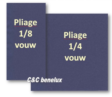 Tafelservetten Blauw 24cm, 33cm, 40cm