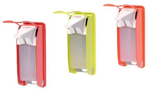 Ingo-man Plus dispenser met felle signaalkleur