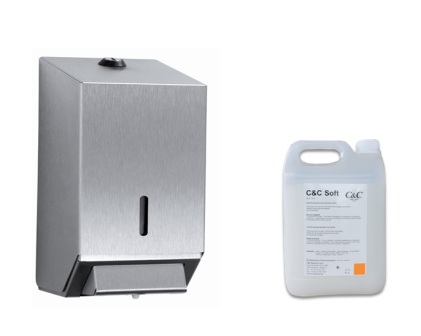 Zeepdispenser C&C CZ 500ml, rvs