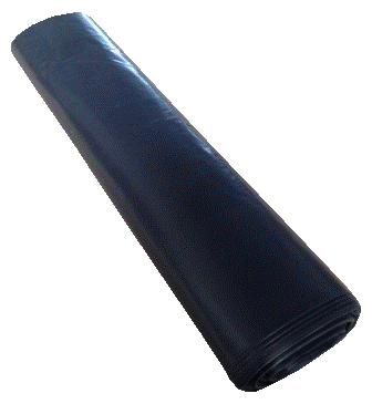 Afvalzak 115x145cm, LDPE 70, zwart