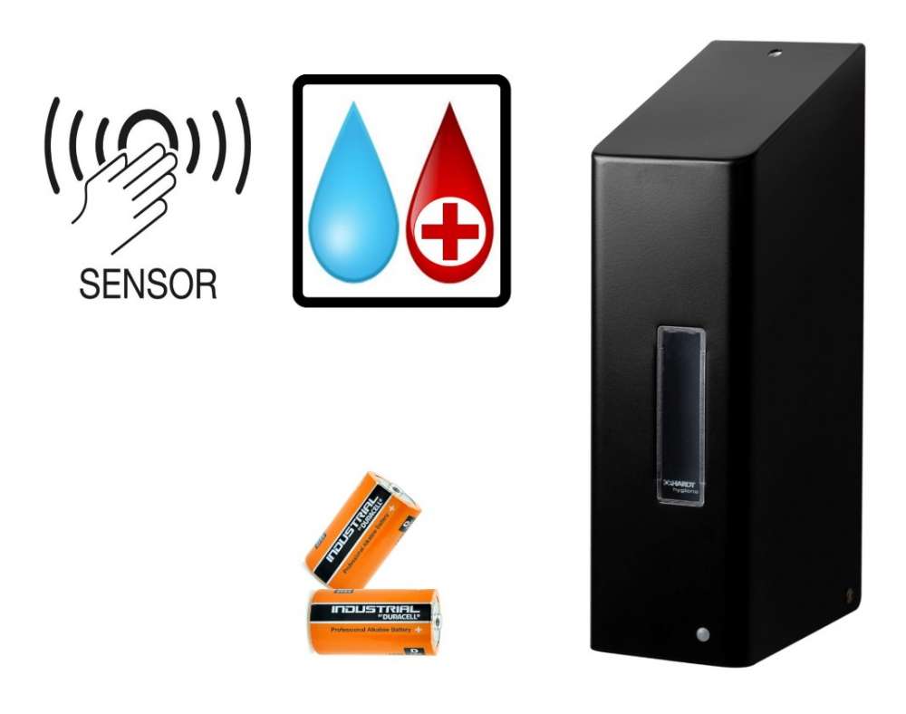 Santral Black NSU11S Touchless 1200ml