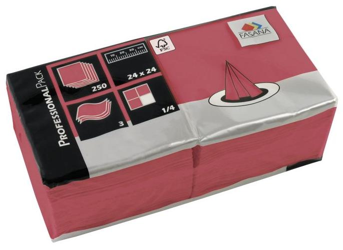 Tafelservetten Bordeaux 24, 33, 40cm