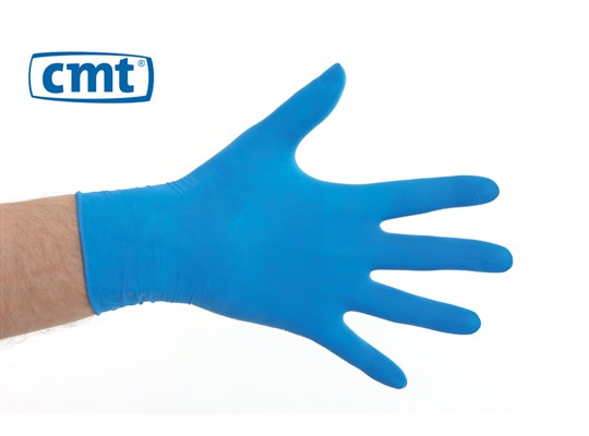 Latex handschoenen Blauw