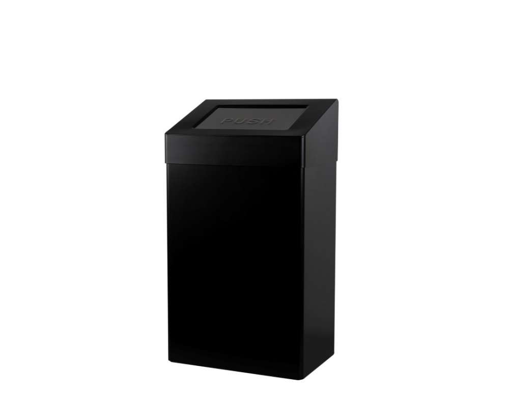 Santral Black ABU18 Afvalbak Push 18L.