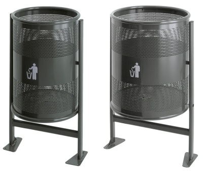 Buitenafvalbakken 60L., 80L.