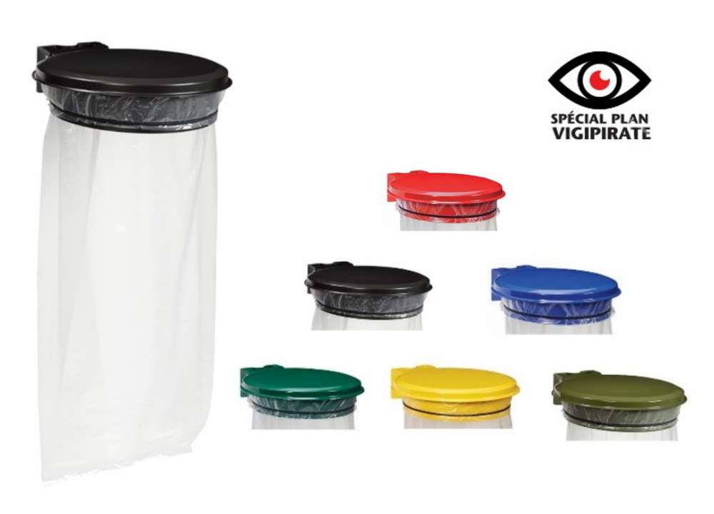Zakhouder met deksel 110L.