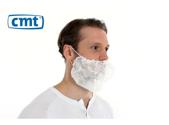 Baardmasker in PP, met 2 elastieken