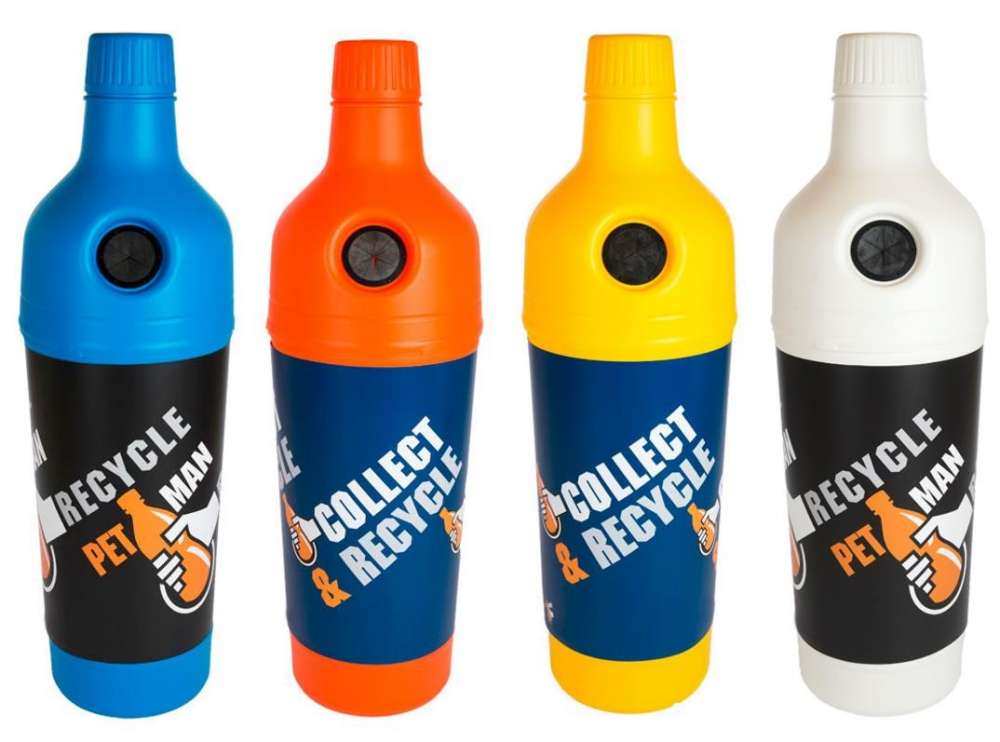 Afvalbak Fles 210L.