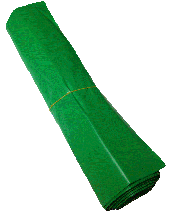 Afvalzakken 50x65cm, LDPE 40, groen