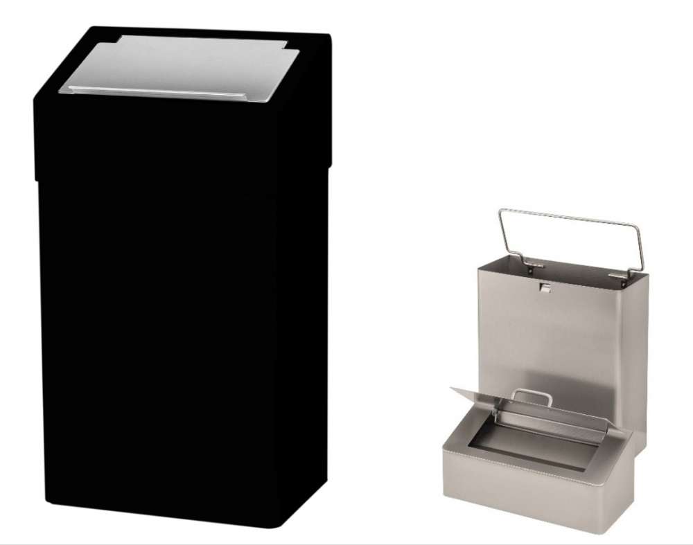 Santral Black - HBU18 Hygiënecontainer