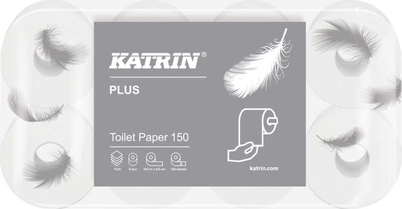 Toiletpapier Katrin Plus 4 laags