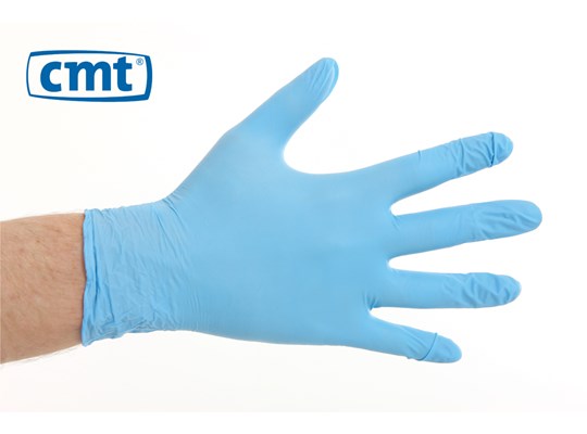 Nitril handschoenen, blauw, poedervrij