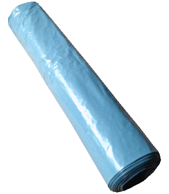 Afvalzakken 60x70cm, LDPE 30, blauw
