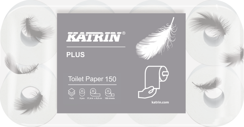 Toiletpapier Katrin Plus 3 laags